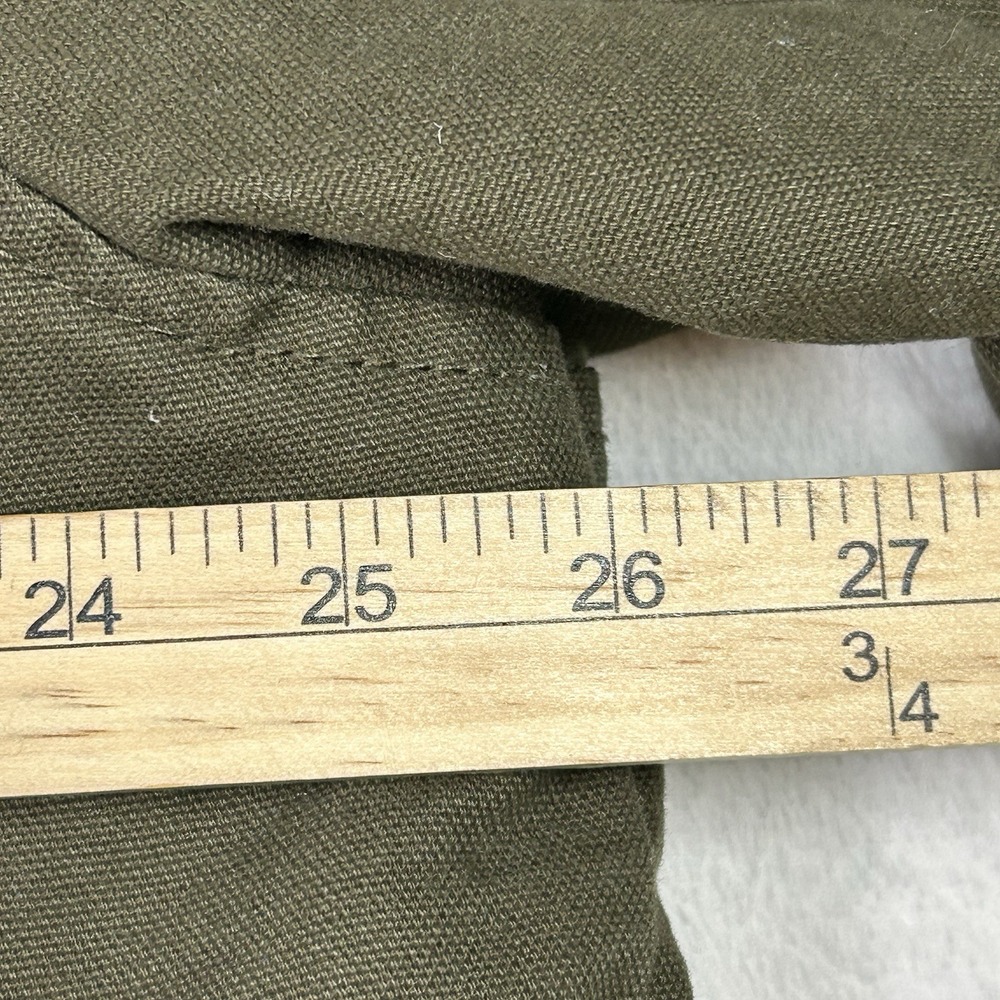 Lee Jacket Mens XL Olive Green Sherpa Chore Field Canvas Full-Zip Warm Gorpcore - Picture 8 of 10